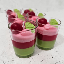 Load image into Gallery viewer, Single Dessert Shot Glass / Votive Candles - Cherry Limeade