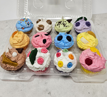 Load image into Gallery viewer, Bakery Box of 12 Cupcake Candles - Choose your Flavors