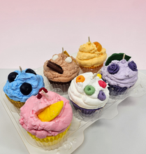Load image into Gallery viewer, Bakery Box of Six Cupcake Candles - Choose your Flavors