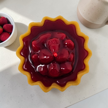 Load image into Gallery viewer, 3 Inch Scented Strawberry Pie Candle