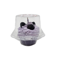 Load image into Gallery viewer, Single Cupcake Candle - Blackberry