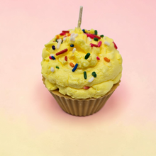 Load image into Gallery viewer, Single Standard Size Cupcake Candle - Choose Your Scent