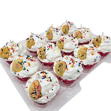 Load image into Gallery viewer, 12 Pack Scented Cupcake Candles - Sugar Cookie