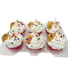 Load image into Gallery viewer, Bakery Box of Six Cupcake Candles - Choose your Flavors