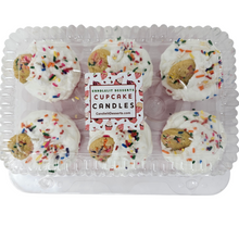 Load image into Gallery viewer, 6 Pack Scented Cupcake Candles - Sugar Cookie