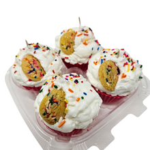 Load image into Gallery viewer, 4 Pack Scented Cupcake Candles - Sugar Cookie
