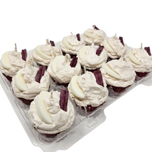 Load image into Gallery viewer, 12 Pack Scented Cupcake Candles - Apple Cinnamon