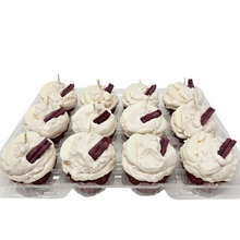 Load image into Gallery viewer, 12 Pack Scented Cupcake Candles - Apple Cinnamon
