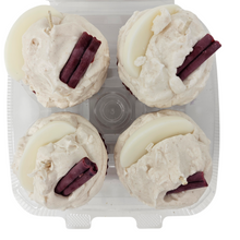 Load image into Gallery viewer, 4 Pack Scented Cupcake Candles - Apple Cinnamon
