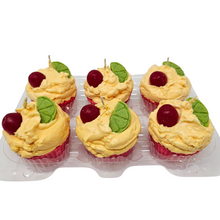 Load image into Gallery viewer, 6 Pack Scented Cupcake Candles - Fruit Medley