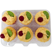 Load image into Gallery viewer, 6 Pack Scented Cupcake Candles - Fruit Medley