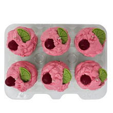 Load image into Gallery viewer, 6 Pack Scented Cupcake Candles - Cherry Limeade