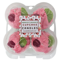 Load image into Gallery viewer, 4 Pack Scented Cupcake Candles - Cherry Limeade