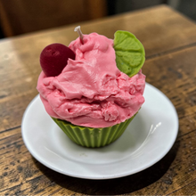 Load image into Gallery viewer, Single Cupcake Candle - Cherry Limeade