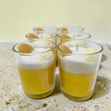 Load image into Gallery viewer, Single Dessert Shot Glass / Votive Candles - Banana Pudding