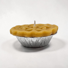 Load image into Gallery viewer, Apple Pie Candle 3 Inch – Realistic Lattice Top Dessert Candle – Apple Pie Scented Candle in Tin