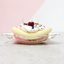 Load image into Gallery viewer, Scented Banana Split Candle - 3 Wicks