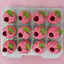 Load image into Gallery viewer, 12 Pack Scented Cupcake Candles - Cherry Limeade