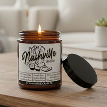Load image into Gallery viewer, Scented Candle Jar - Nashville Boots