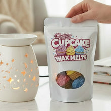 Load image into Gallery viewer, Wax Melt Bag - Vanilla Cupcake Shaped Wax Melts
