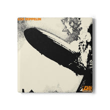 Load image into Gallery viewer, Led Zeppelin Album Inspired Coaster – Rock Music Style Ceramic Coaster – Glossy Drink Coaster with Cork Back – Vintage Rock Decor