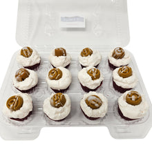 Load image into Gallery viewer, One Dozen Mini Cupcake Wax Melts - Cinnamon Bun Rolls