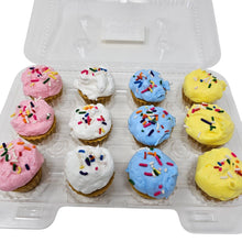 Load image into Gallery viewer, One Dozen Mini Cupcake Wax Melts - Birthday Cake