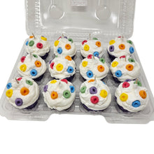Load image into Gallery viewer, 12 Pack - Fruity Rings Cereal Style Cupcake Candles