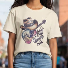 Load image into Gallery viewer, Adult Tee - Nashville Girls Trip 2026 Bachelorette Party