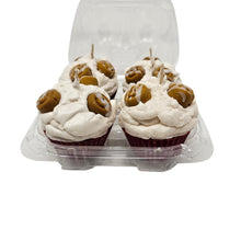 Load image into Gallery viewer, 4 Pack Scented Cupcake Candles -Cinnamon Bun Rolls
