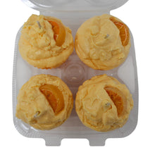 Load image into Gallery viewer, 4 Pack - Scented Orange Creamsicle Cupcake Candles