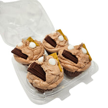 Load image into Gallery viewer, 4 Pack - Scented S'mores Cupcake Candles