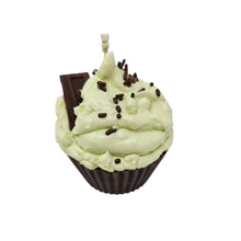 Load image into Gallery viewer, Scented Cupcake Candle - Chocolate Mint