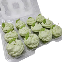 Load image into Gallery viewer, 12 Pack - Scented Key Lime Pie Cupcake Candles