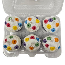 Load image into Gallery viewer, 6 Pack - Fruity Rings Cereal Style Cupcake Candles