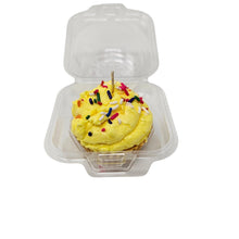 Load image into Gallery viewer, Birthday Cake Scented Cupake Candle - Choose Your Color