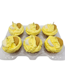 Load image into Gallery viewer, 6 Pack - Scented Banana Pudding Cupcake Candles