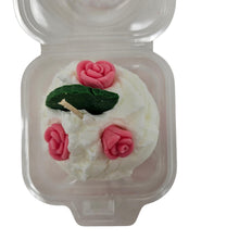 Load image into Gallery viewer, Scented Cupcake Candle - Pink Floral