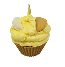 Load image into Gallery viewer, Scented Cupcake Candle - Banana Pudding
