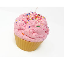 Load image into Gallery viewer, Jumbo Birthday Cupcake Candle