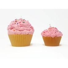 Load image into Gallery viewer, Jumbo Birthday Cupcake Candle