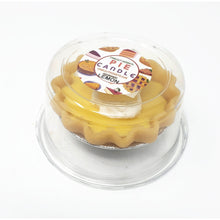 Load image into Gallery viewer, Lemon Pie Candle – 3” Dessert Candle, Lemon Pie Scented, Handmade Food Candle in Tin, 12 Hour Burn