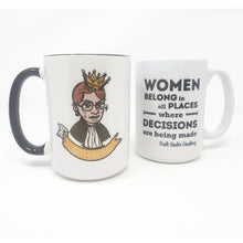Load image into Gallery viewer, 15 oz Extra Large Coffee Mug - Notorious RBG