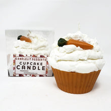 Load image into Gallery viewer, Jumbo Carrot Cupcake Candle