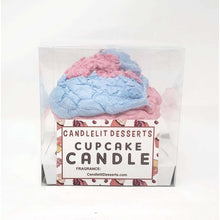 Load image into Gallery viewer, Jumbo Cotton Candy Cupcake Candle
