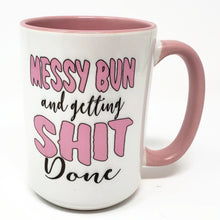 Load image into Gallery viewer, Extra Large 15 Oz Mug - Messy Bun - Choose Your Color