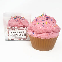 Load image into Gallery viewer, Jumbo Birthday Cupcake Candle