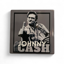 Load image into Gallery viewer, Ceramic Coaster  - Johnny Cash
