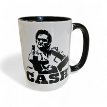 Load image into Gallery viewer, 15 oz Extra Large Coffee Mug - Johnny Cash
