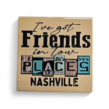 Load image into Gallery viewer, ceramic Coaster - Friends in Low Places
